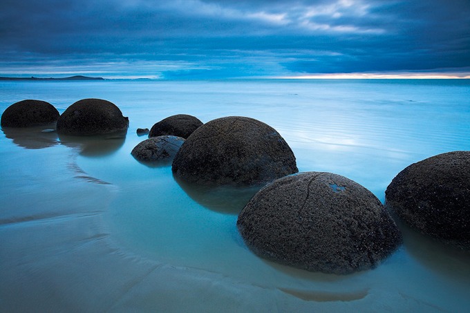 0021 Moeraki Boulders, South Island, New Zealand