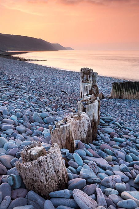 0086 Bossington Beach, Exmoor, Somerset